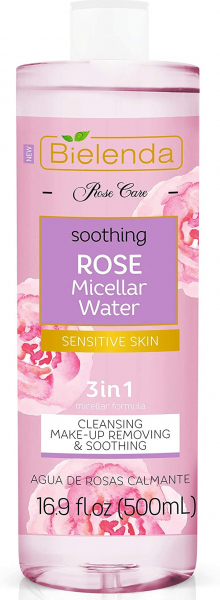 Bielenda rose care micellar مزيل مكياج